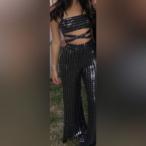 Two Piece Sequin Set